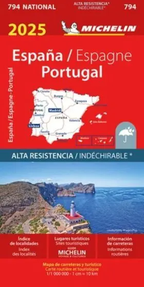 Mapa National España & Portugal 2025