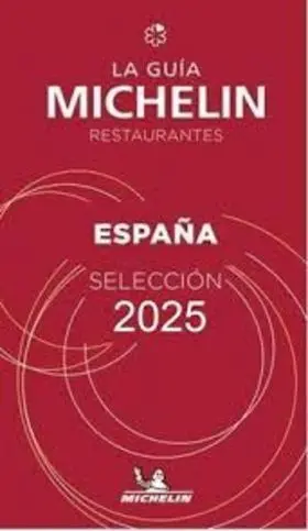 Guia Roja España Restaurantes de España 2025 Michelin