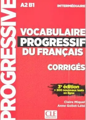 Corriges Vocabulaire Progressif Niveau Intermediai
