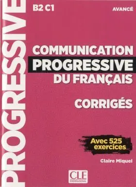 Corriges Communication Progressive Avance