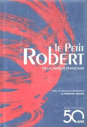 Le Petit Robert Langue Française 2018