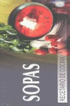 Sopas. Recetario de Cocina