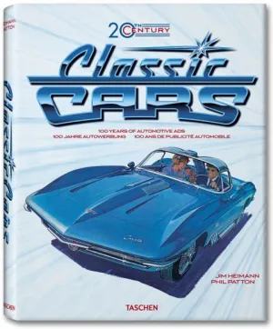 Classic Cars Of 20 Century. 100 Years Of Automotiv