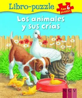 Animales y Sus Crias,Los Libro-Puzzle