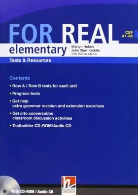 For Real Elementary Test Resource+Cd+Cdr