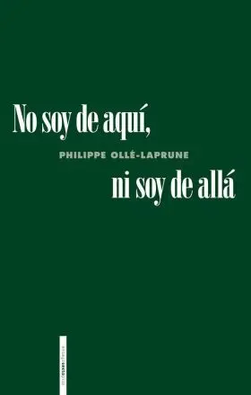 No Soy de Aqui, Ni Soy de Alla