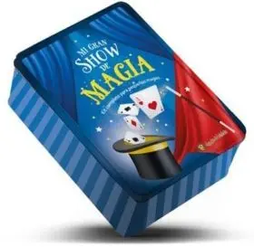 Mi Gran Show de Magia (Lata+Libro+Pañuelos+Varita+Aros+Cartas)