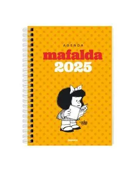 Agenda 2025 Mafalda Anillada Módulos Amarilla
