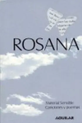 Rosana. Material Sensible Canciones...