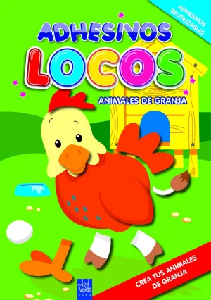 Adhesivos Locos. Animales de Granja