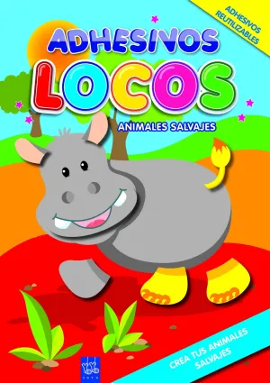 Adhesivos Locos. Animales Salvajes