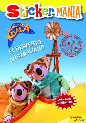 Los Hermanos Koala. Adhesivos 1. El Desierto Austr