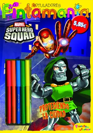Super Hero Squad. Pintamania Rotuladores