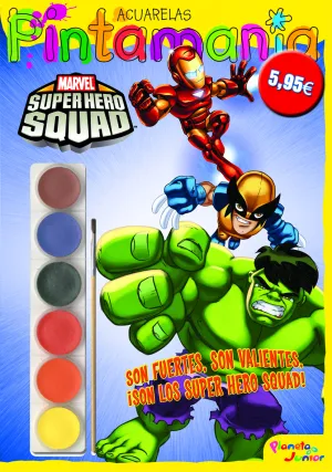 Super Hero Squad. Acuarelas
