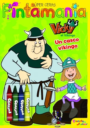 Wickie el Vikingo. Pintamania Super Ceras. Un Casc