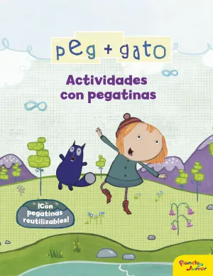 Peg + Gato. Actividades con Pegatinas