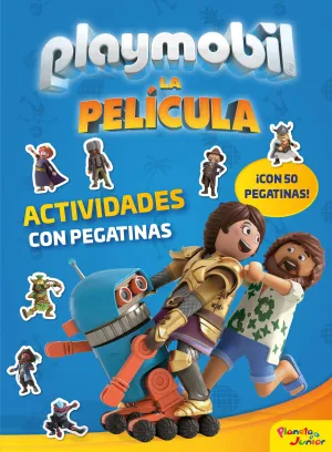Playmobil. La Pelicula. Actividades con Pegatinas
