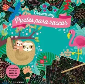 Creactivity. Jungla. Puzzles para Rascar