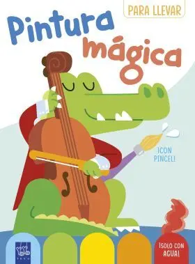 Pintura Magica para Llevar. Cocodrilo