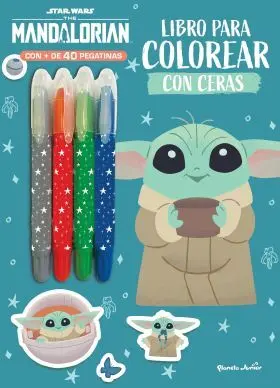 Star Wars. The Mandalorialibro para Colorear con Ceras