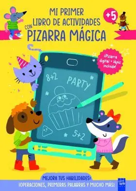 Mi Primer Libro de Actividades con Pizarra Mágica. Amarillo