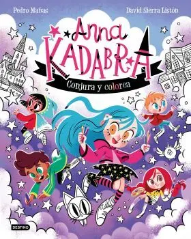 Anna Kadabra. Conjura y Colorea