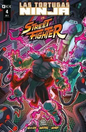 Las Tortugas Ninja Vs. Street Fighter Núm. 4 de 5