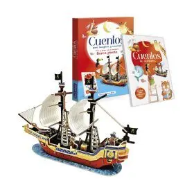 Cuentos para Imaginar y Construir 3D Barco Pirata
