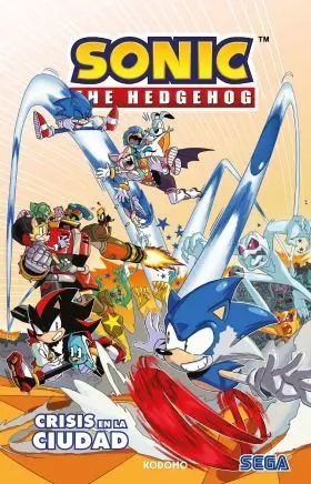Sonic The Hedgehog Vol. 5: Crisis en la Ciudad (Biblioteca Super Kodomo)