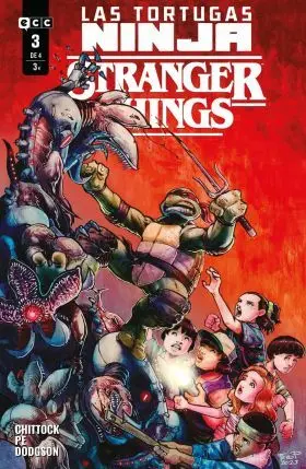 Las Tortugas Ninja/Stranger Things Núm. 3 de 4