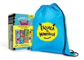 Escuela de Monstruos Pack con los Libros 1-8 (¡Incluye un Regalo!)