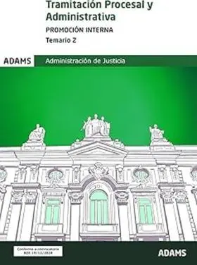 Temario 2 Tramitacion Procesal y Administrativa, Promocion Interna