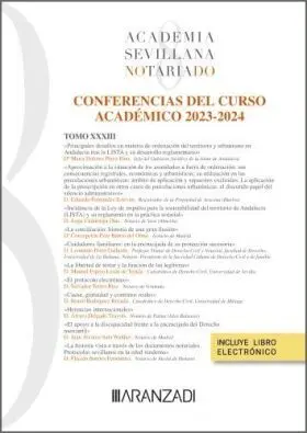 Anales 2023-2024 Tomo Xxxiii Academia Sevillana del Notariado