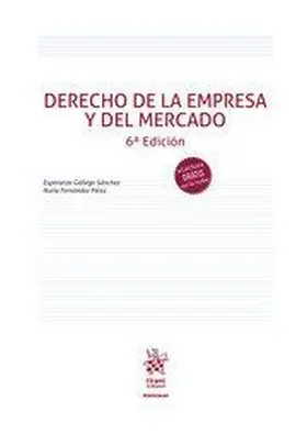 Derecho de Empresa y del Mercado 6ª Ed 2022