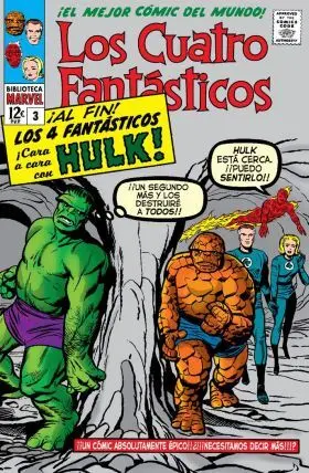 Biblioteca Marvel los 4 Fantasticos 3 1963