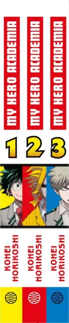 Shonen Starter Set My Hero Academia Nº 1+2+3