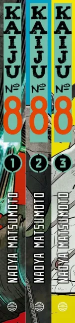 Shonen Starter Set Kaiju 8 Nº 1+2+3