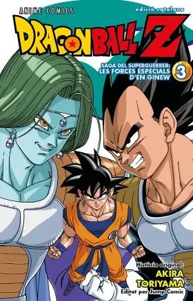 Bola de Drac Z Anime Comics Forces Especials Ginew Nº 03/06