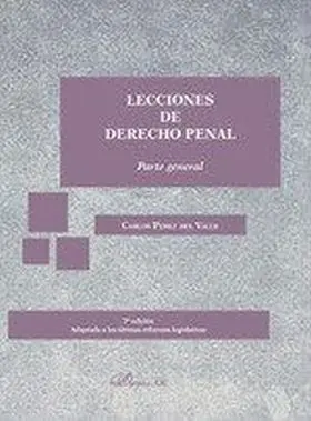 Lecciones de Derecho Penal Parte General 7 Edicion