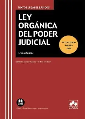 Ley Organica del Poder Judicial 6ª Ed.