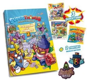 Libro Coleccionista Comics Superthings Max - Series 4, 5 y