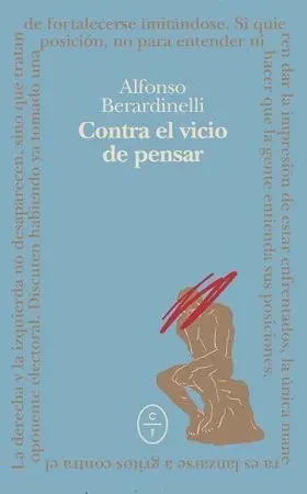 Contra el Vicio de Pensar