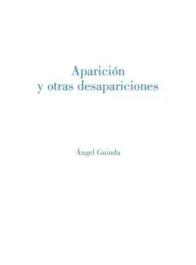 Aparición y Otras Desapariciones