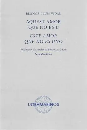 Aquest Amor que no Es u - este Amor que no Es Uno