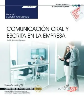 Manual Comunicacion Oral y Escrita en la Empresa u