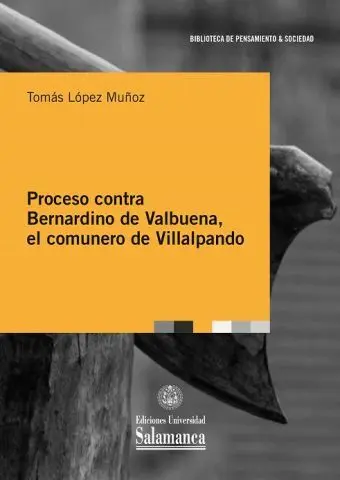 Proceso Contra Bernardino de Valbuena, el Comunero de Villalpando