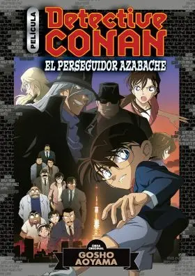 Detective Conan Anime Comic Nº04 el Perseguidor Negro
