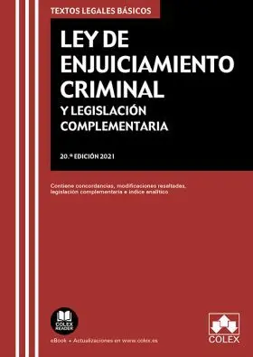 Ley de Enjuiciamiento Criminal y Legislacion Compl