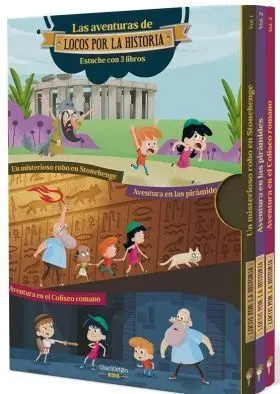 (Pack). Las Aventuras de Locos por la Historia