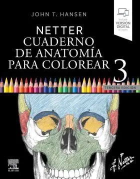 023 Netter. Cuaderno de Anatomia para Colorear (3ª Edicion)
